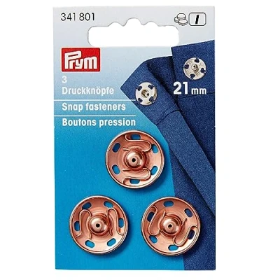 Obrázek Prym 341801 Annähdruckknopf MS 21 mm roségold