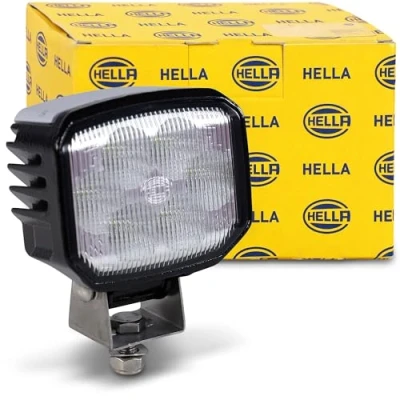 Obrázek HELLA LED pracovní světlomet Power Beam 1500 24V / 12V 1300lm nástavba/šroubovaný stojatý/otočný montážní třmen osvětlení blízkého pole zástrčka: DEUTSCH zástrčka 1GA 996 288 011