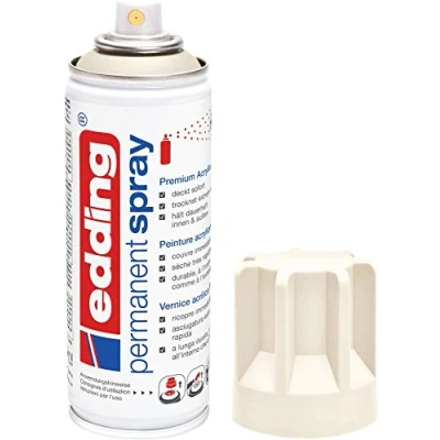 Obrázek Edding 4 5200924 Permanentní Sprej 5200, 200 ml, Krémově bílá