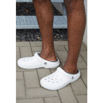 Obrázek Crocs Classic Lined Unisex Domácí obuv, Velikost: 38 39, Navy/charcoal boty