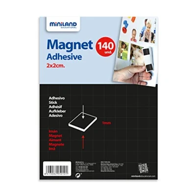 Obrázek Magnetetiquetten auf DIN A4, 140 Etiquetten 2x2cm 95010