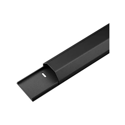 Obrázek Goobay 90724 půlkruhová hliníková kabelová kanál, 50 mm, délka 1,1 m