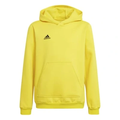 Obrázek adidas Performance Entrada 22 Mikina s kapucí pro děti, Velikost: 128, Team yellow/black