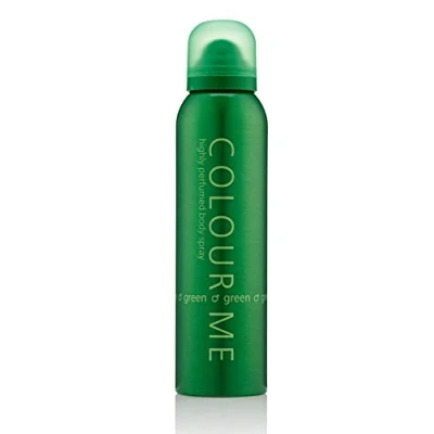 Obrázek Colour Me Green Fragrance for Men 150ml tělový sprej, by Milton Lloyd