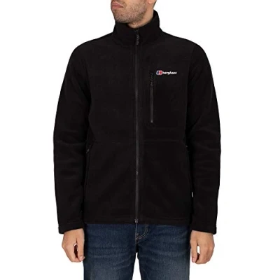 Obrázek Berghaus Herren Aktivität Polartec Thermal Pro Interactive Jacke, Extra Wärme, Weiches Gefühl Fleecejacke Fleecepullover, Schwarz, M EU