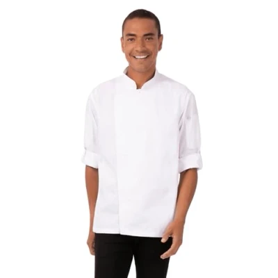 Obrázek Chef Works Pánský kuchařský kabát Hartford Coat, bílá