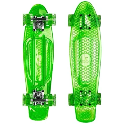 Obrázek Ridge Skateboard Blaze Mini Cruiser, zelená/multi, 55 cm