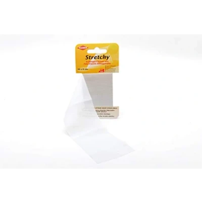 Obrázek Kleiber + Co.GmbH Stretchy nažehlovací záplaty, 100% polyester, světle modrá, 40 x 6 0,05 cm, 2