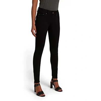 Obrázek G STAR RAW dámské Midge Cody Mid Skinny Jeans, Černá (Pitch Black D07144 b964 a810)