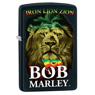 Obrázek Zippo 16805 Bob Marley Black rohož Spring 2017 zapalovač, chrom, stříbrná, 5.8 x 3.8 2.0 cm