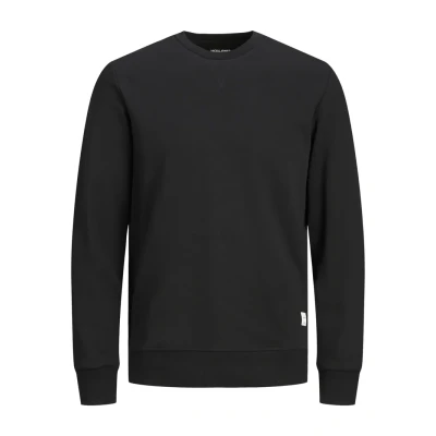 Obrázek Jack &amp; Jones Jjebasic CREW NECK Mikina, Velikost: XL, Black