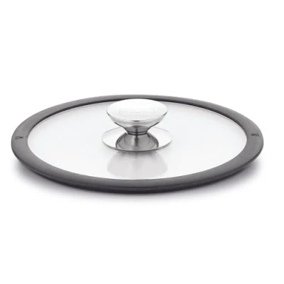 Obrázek Berndes 007580 skleněná poklice silikonový okraj s černým 20 cm
