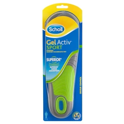 Obrázek Scholl Gel Activ sportovní vložky (velikost 42 48), 1 pár