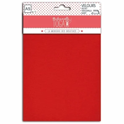 Obrázek Mademoiselle Toga meg301 zum Aufbügeln Velours/Stoff Orange 15 x 21 0,1 cm