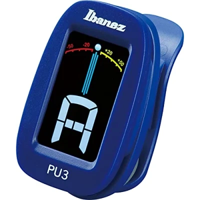 Obrázek IBANEZ Chromatická/automatická svorka ladička modrá (PU3 BL)