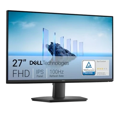 Obrázek Dell 27 Monitor SE2725HM, Full HD (1920 x 1080), 100 Hz, IPS, 5 ms, VESA (100 mm), HDMI, VGA, černý