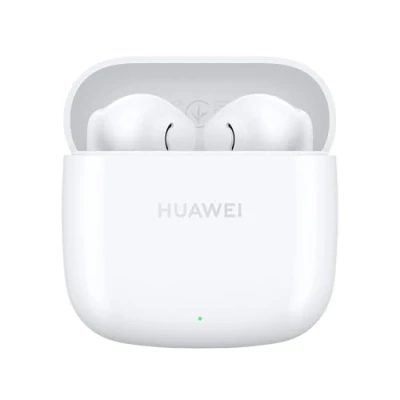 Obrázek HUAWEI Bezdrátová sluchátka FreeBuds SE 2, výdrž baterie až 40 hodin, lehká a pohodlná, vyvážený zvuk, vodotěsnost, německá verze, keramická bílá