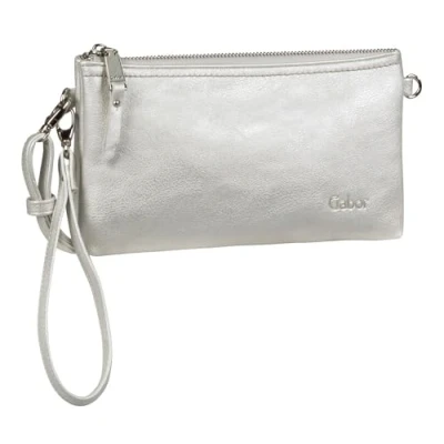 Obrázek Gabor bags Emmy Dámská večerní kabelka Clutch Klein, stříbrná, 001642