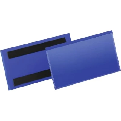 Obrázek Durable Taška na etikety (150 x 67 mm) balení à 50 kusů, modrá, 174207