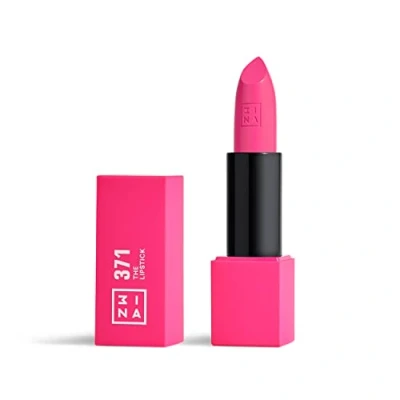 Obrázek 3INA MAKEUP The Lipstick 371 Doll Pink Matte rtěnka matná s vitaminem E a bambuckým máslem Dlouhotrvající vysoce pigmentovaný krém vanilková vůně Vegan Cruelty Free