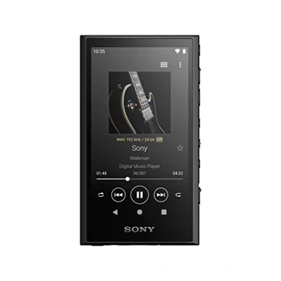 Obrázek Sony Walkman NW A306 dotykový displej MP3 přehrávač 32GB, výdrž baterie až 36 h, lepší kvalita zvuku, kompatibilní s Wi Fi pro přímé stahování hudby a streamování hudby, černá