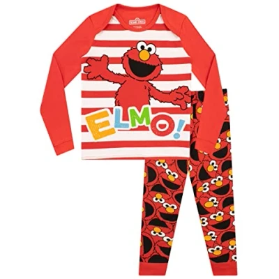 Obrázek Sesame Street Dívčí pyžamo Elmo 92 vícebarevné