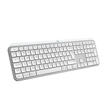 Obrázek Logitech MX Keys S světle šedá, rozložení US QWERTY