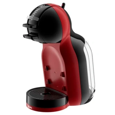 Obrázek NESCAFÉ DOLCE GUSTO Mini ME od KRUPS cherry červená/černá automatický kávovar na kapsle