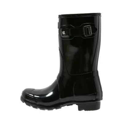 Obrázek Hunter Original Womens Short Gloss BOOT Holínky, Ženy, Velikost: 43, Black boty