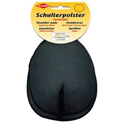 Obrázek Brhlíci Ramenní se suchým zipem raglánové KR8 cca 13 x 11 2,5 cm 87 Černá 2 ks