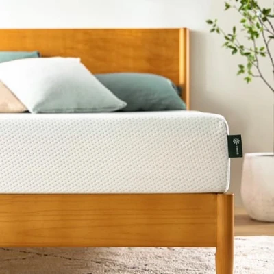 Obrázek Zinus Chladicí gelová matrace 140 x 200 cm 15 vysoká 4 zóny ze studené pěny H3 rolovací paměťová pěna pro ergonomický spánek certifikováno podle Öko Tex, vyvinuto v