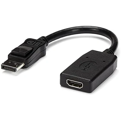Obrázek StarTech.com DisplayPort na HDMI video adaptér / konvertor DP s až 1920 x 1200 délka 24 cm (zástrčka/zásuvka)