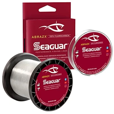 Obrázek Seaguar AbrazX Sladkovodní šňůra, 0,43 cm průměr, 11,3 kg testováno, 200 m, transparentní, bezbarvý, 25 pólů/200 yardů