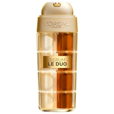 Obrázek L&#039;Oréal Paris Age Perfect Serum Le Duo péče proti stárnutí s posilovačem kolagenu pro pevnější, rovnoměrnější pokožku a vitamín B3 &amp; CG větší záření, 1x 30 ml
