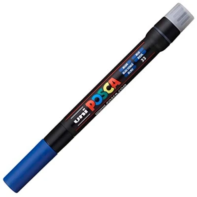Obrázek uni ball Popisovač POSCA (181651) s hrotem, tmavě modrý