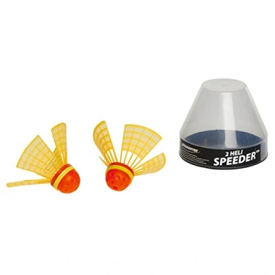 Obrázek Speedminton® Heli Speeder® balení 2 ks Speed Badminton/Crossminton míč pro začátečníky a dětský