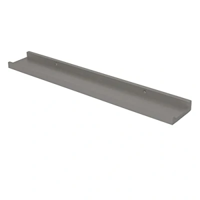 Obrázek DURAline Fotoshelf foto police dekorativní nástěnná police, MDF, šedá, 60 cm