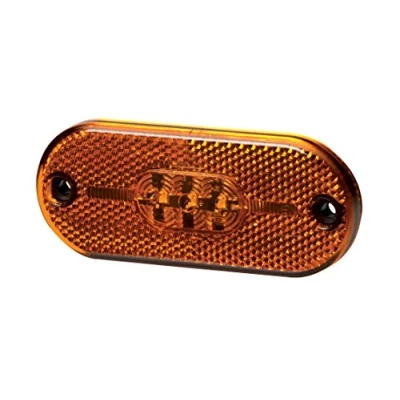 Obrázek HELLA VALUEFIT 2PS 357 009 001 Boční obrysové světlo přívěs karavan LED 12V šroubové připojení/montáž kabel: 150 mm vlevo/vpravo, černé