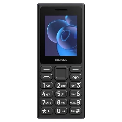 Obrázek Nokia 105 2G Edition 2025 (Dual SIM, 1,77&quot; Display, 1000 mAh Akku, 32MB, 3.5mm Kopfhöreranschluss, FM Radio) Charcoal