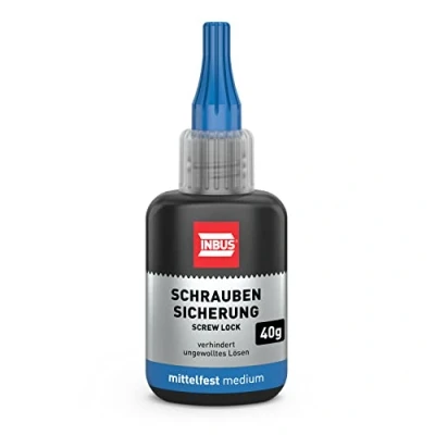 Obrázek INBUS® 79560 pojistka šroubů středně pevná, 40 g Made in Germany