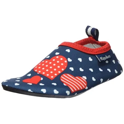 Obrázek Playshoes Unisex dětské bosé boty vodní sportovní obuv, Srdce