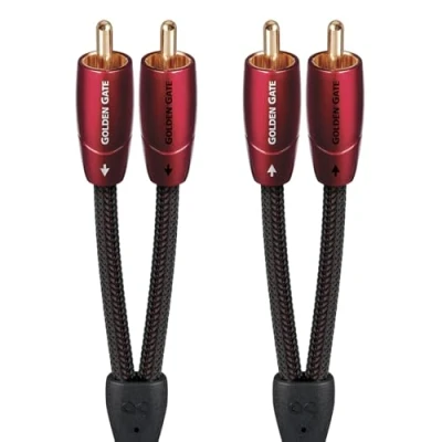 Obrázek audioquest Golden Gate 2 x konektor Cinch na 2x 1 m
