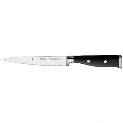 Obrázek WMF Grand Class kuchyňský nůž se zoubkovaným brusem 29 cm, Made in Germany, na pilu, ostrý nůž, kovaný, speciální čepelová ocel, čepel 16 cm