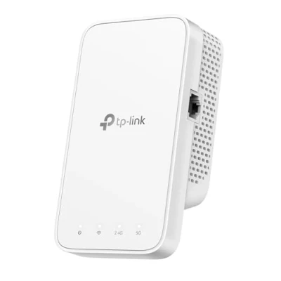 Obrázek TP Link Repeater RE330, Wi Fi zesilovač, AC1200 (867 MBit/s 5 GHz + 300 2,4 GHz, ovládání aplikací, ukazatel síly signálu, kompatibilní se všemi zařízeními WLAN, režim AP)