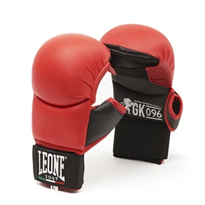 Obrázek LEONE 1947, Karate Fit Handschuhe, Unisex Erwachsene, Rot, L, GK096