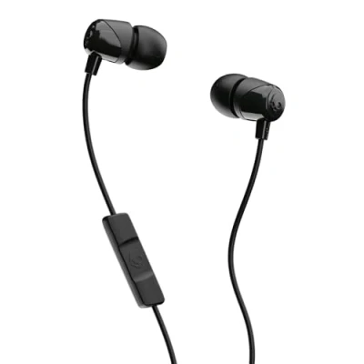 Obrázek Skullcandy Jib sluchátka do uší s kabelem, mikrofon, kompatibilní Bluetooth zařízeními a počítači černá