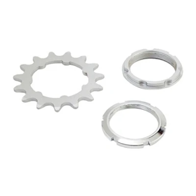 Obrázek MICHE Unisex Youth STAHLKETTENRÄDER 14 ZÄHNE 1/8 MIT SUPP UND RINGMUTTER