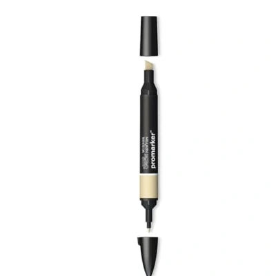 Obrázek Winsor &amp; Newton &quot; ProMarker 0203174 Professioneller Layoutmarker 2 Spitzen, fein breit für Zeichnungen, Design Layouts Sandstein
