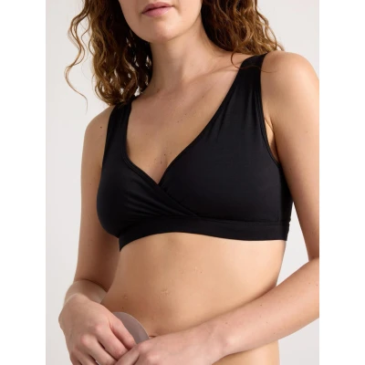 Obrázek Lindex Nursing WRAP 2 PACK Trojúhelníková podprsenka, Ženy, Velikost: 44/46, Combi