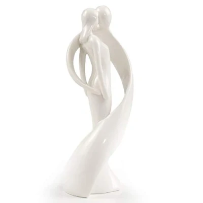 Obrázek Mopec Porcelánová figurka novomanželé Fusion balení 1 ks, porcelán, bílý, 0,02 x 6 18 cm